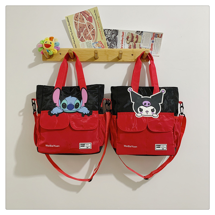 A new, versatile, large-capacity single-shoulder crossbody bag with a cute and girlish heart for student tutoring in the Korean version of Instagram undefined
