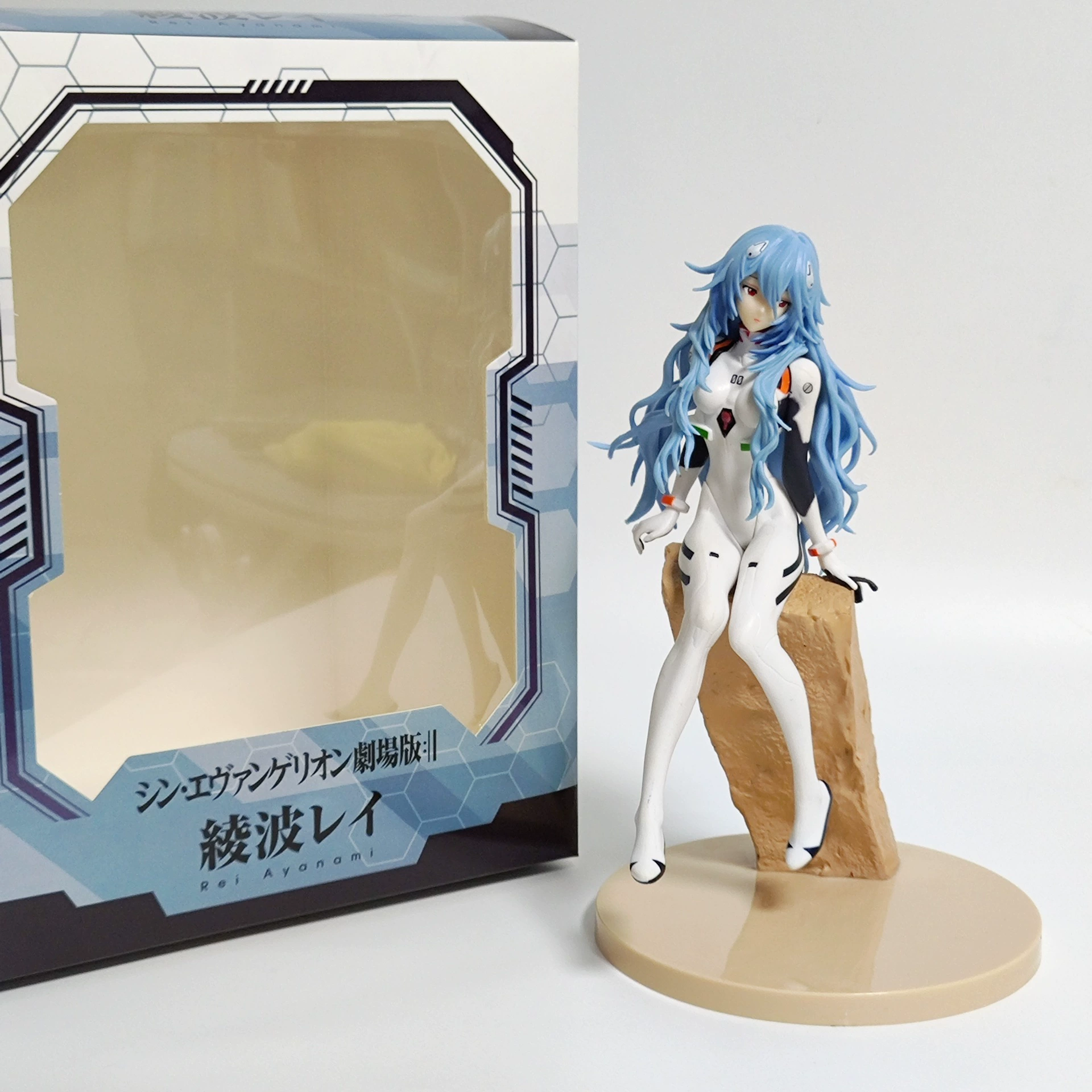 Новый век Evangelion GK Новый театральный EVA EVA Siter Polly Poly двухмерная аниме ручной офисная модель