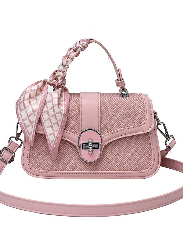 Bolsos para mujer 2025 nuevo estilo costura de color en contraste bolso cuadrado pequeño portátil textura de alta calidad moda moda bolso de mensajero de un solo hombro