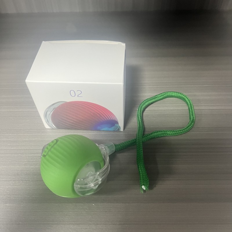 新しいインテリジェント自動猫面白いボールペットのおもちゃ電動ローリングボール自己楽しい退屈解消ボール怠惰な猫面白いボール|undefined