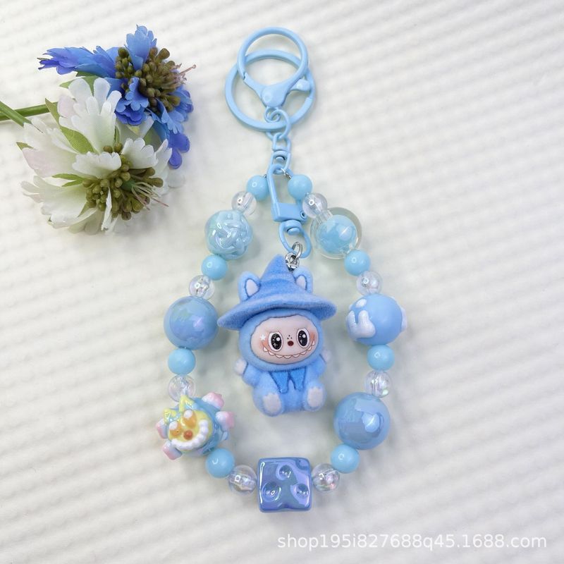 新しい植毛木製マラブブ人気のかわいい携帯電話チェーンキーホルダーバッグ人形ペンダントアクセサリー卸売|undefined