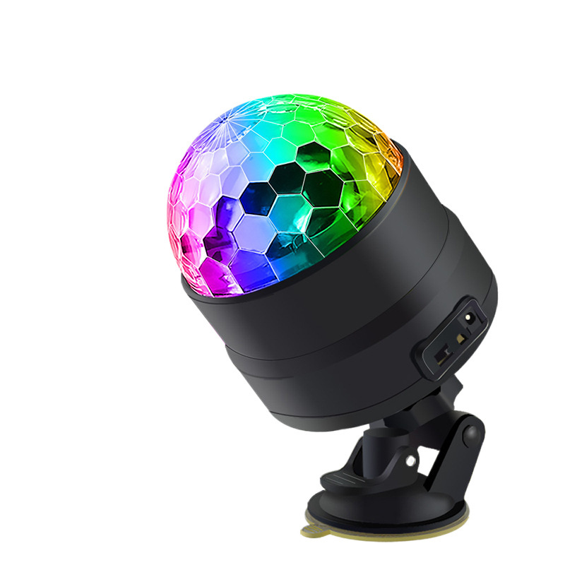 Luz de atmósfera interior del automóvil sin modificación LED luces de decoración de sueños controladas por voz del automóvil DJ luces coloridas luces de ritmo de música