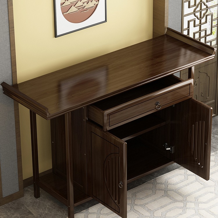 Incense Table for Home Use, Offering Table, Buddhist Table, New Chinese Style Living Room Incense Table, Main Hall Incense Table, Offering Table, Solid Wood Offering Table