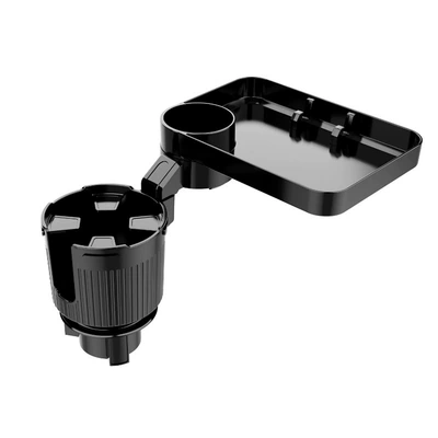 Cup Holder Table Tray, Rotatable: Car cup holder/beverage holder - ac-2392car-tray-water-cup-holdermobile-phone-storage-rack