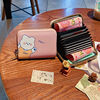 Cute small card holder with zipper, design wallet