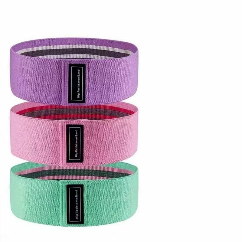 ヨガ女性用フィットネス弾性バンド、ヒップトレーニング器具、家庭用痩身抵抗バンド、ヒップスクワット抵抗バンド、高弾性|undefined