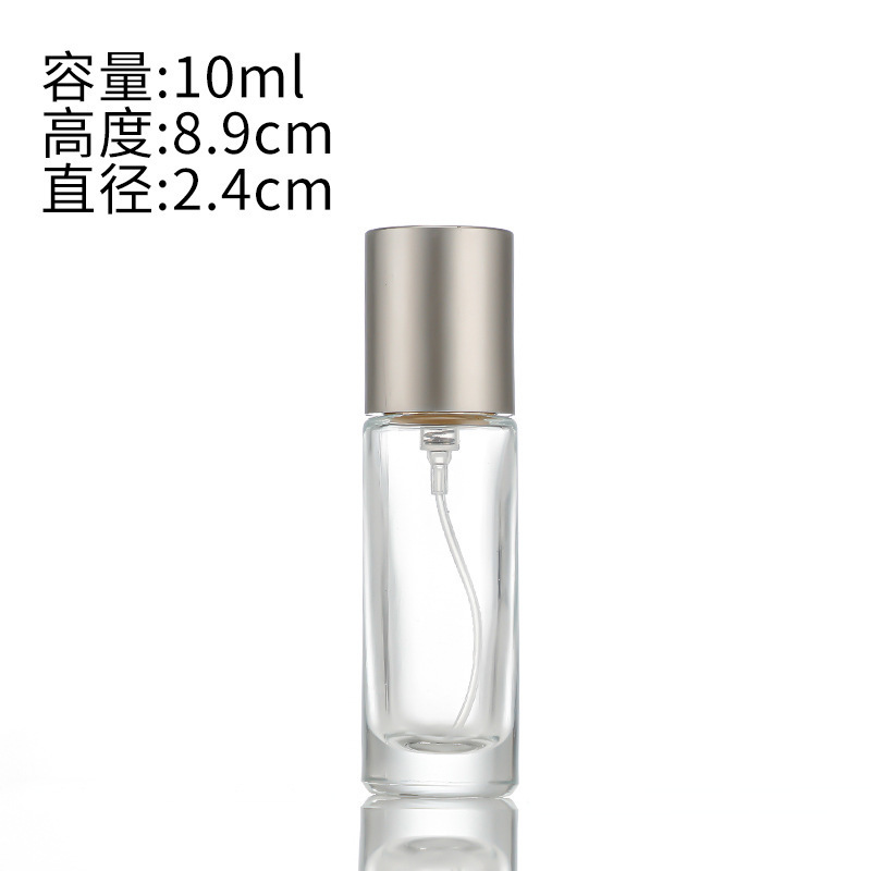 10 ミリリットル香水ボトル化粧品プレススプレーボトルサンプルガラス詰め替えボトル包装メーカー卸売ボトル在庫|undefined
