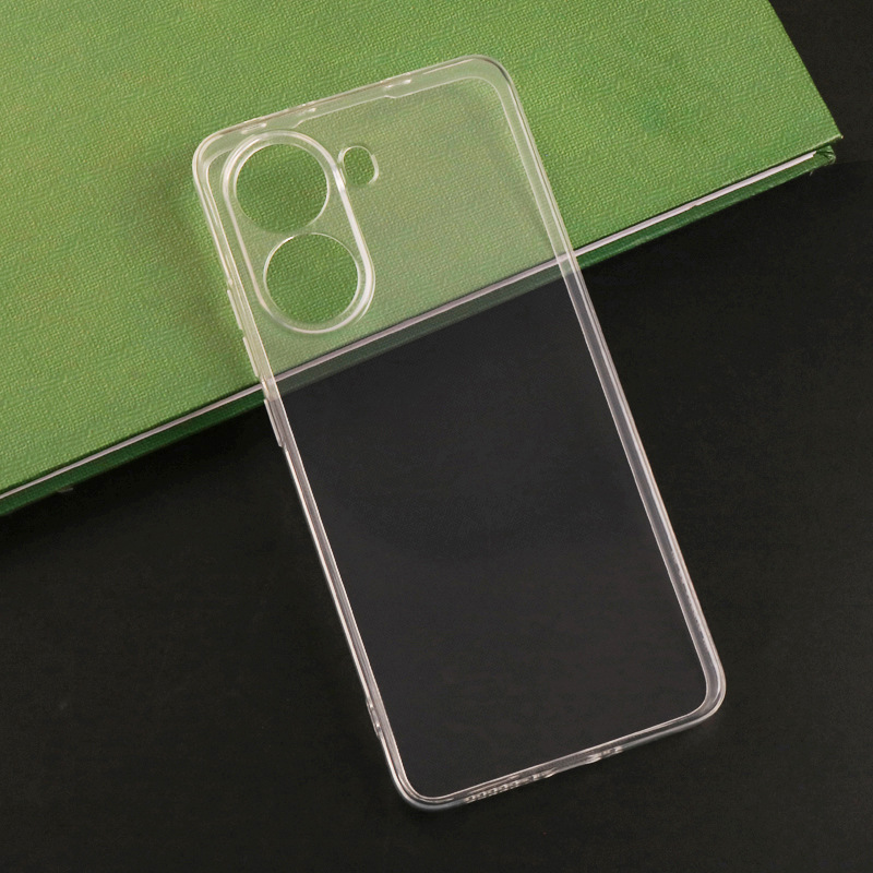 适用红米 Redmi Turbo 4/小米 Poco X7 Pro 全透明精孔手机壳