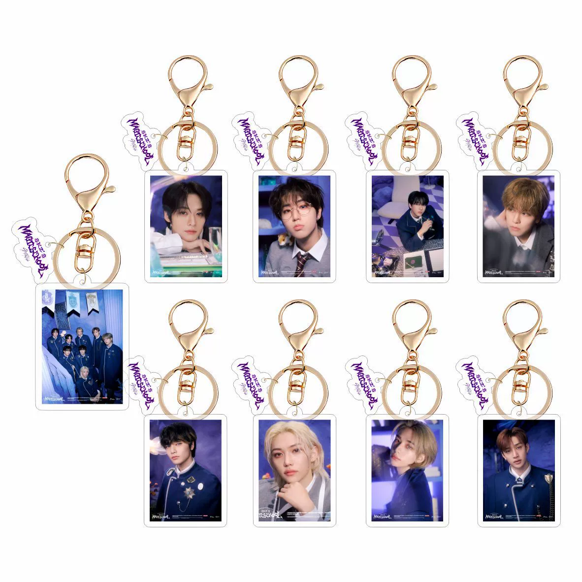 Stray Kids 24-летний Ackle Key Buckle Jewelry Wing Xing Zhou Bian Huang Yanchen KOOP