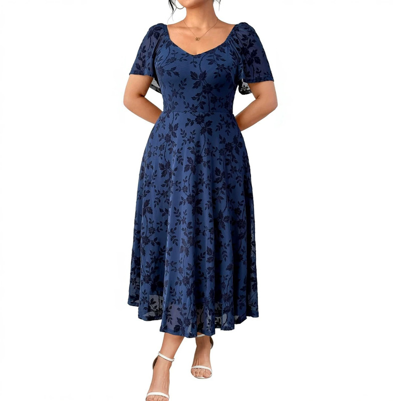 Plus Size Evening Gown 2026 Wedding Guest Dress Elegant Floral Dress for Evening Party and Cocktail Party Plus Size Evening Gown 2026 Wedding Guest Dress Elegant Floral Dress for Evening Party and Cocktail Party