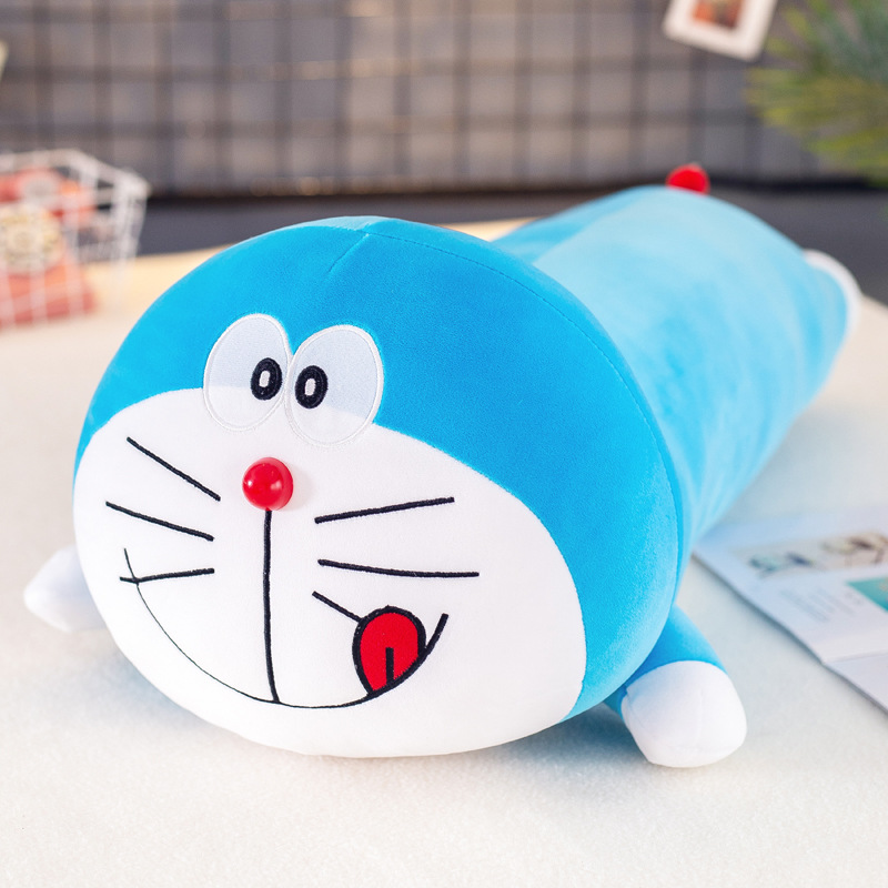 Doraemon almohada Jingdang gato muñeca de peluche Ragdoll niños dormir muñeca regalo de cumpleaños para hombres y mujeres