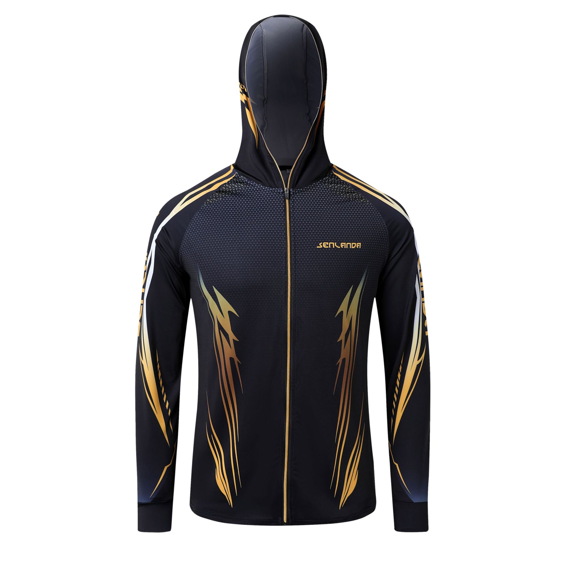 New Outdoor Fishing Clothing Men's Summer Breathable Special Lure Professional Ice Silk Fishing Clothing Sun Protection Suit