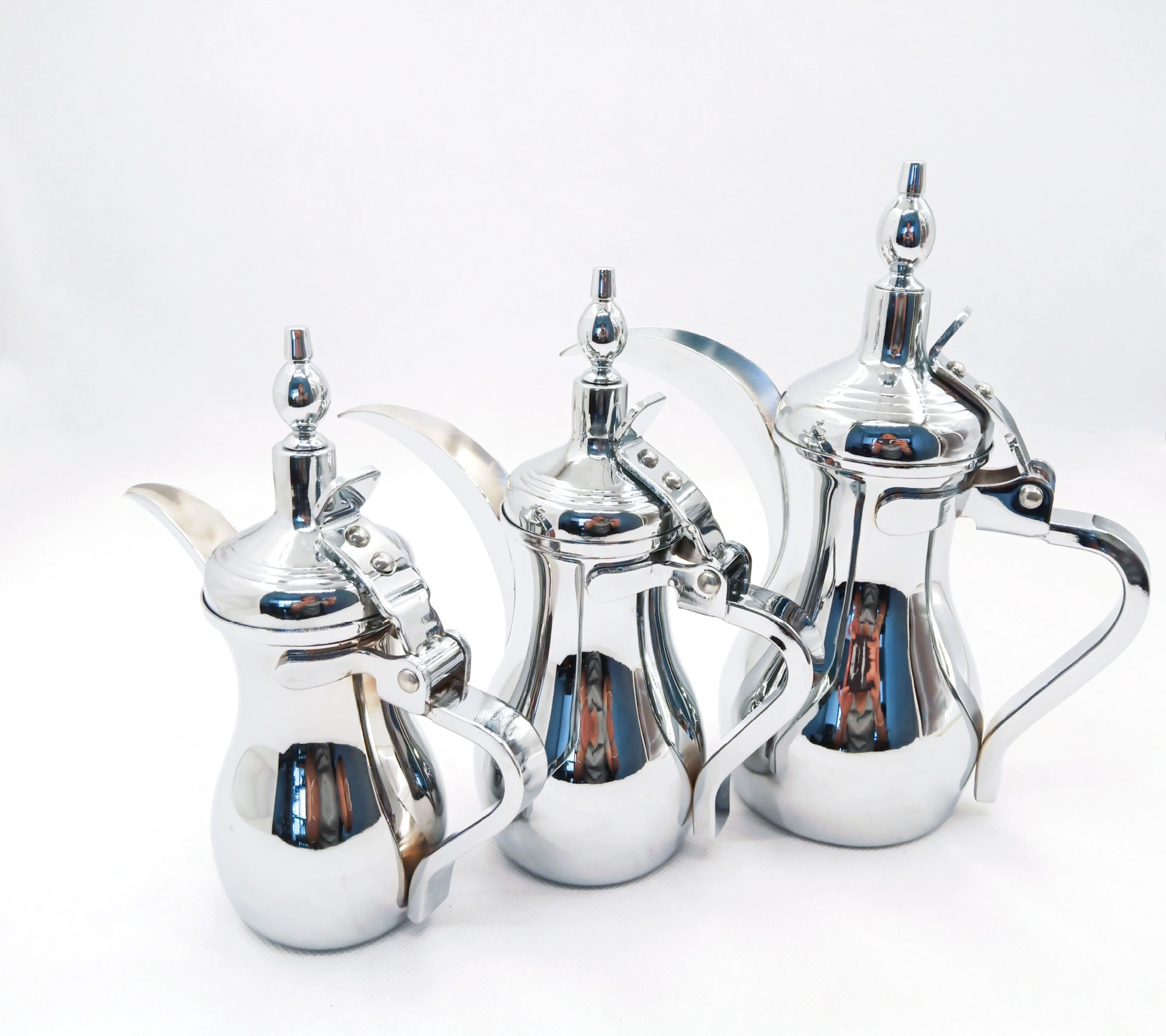 Coffee pot stainless steel, silver teapot