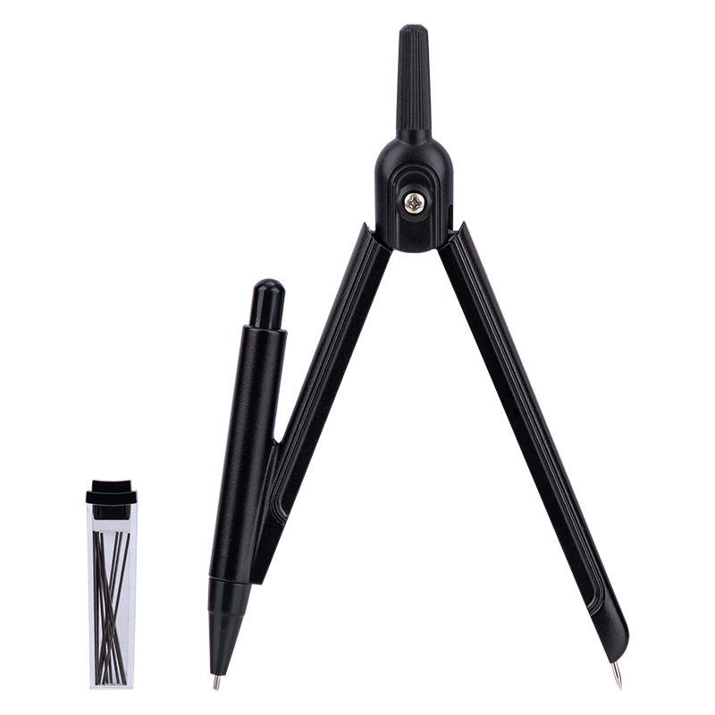 Getlein 72152 Metal Compass Set with Automatic Pencil Lead 2B Lead for Students Exam Drawing Tools Wholesale
