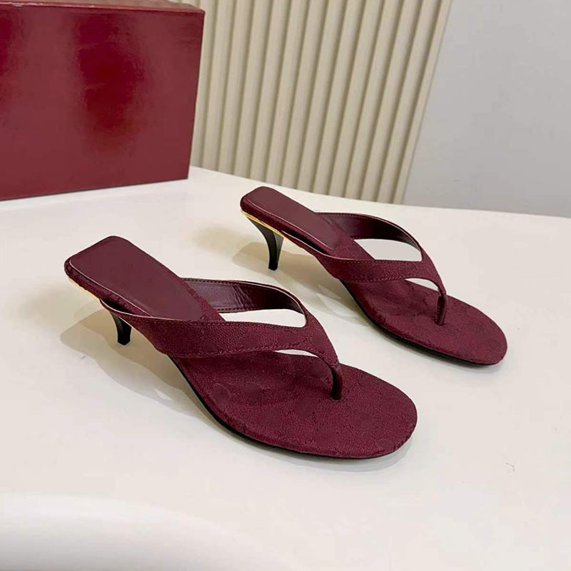 In-Stock French-Style Wedge Flip-Flops for Summer 2026, New Niche High-End Design, Suitable for Pairing with Dresses, High-Heeled Sandals
