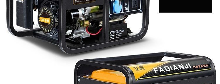Gasoline generator 220v silent for home and commercial use 3/5/8kw 10kW single/three-phase 380 volts outdoor micro-sized