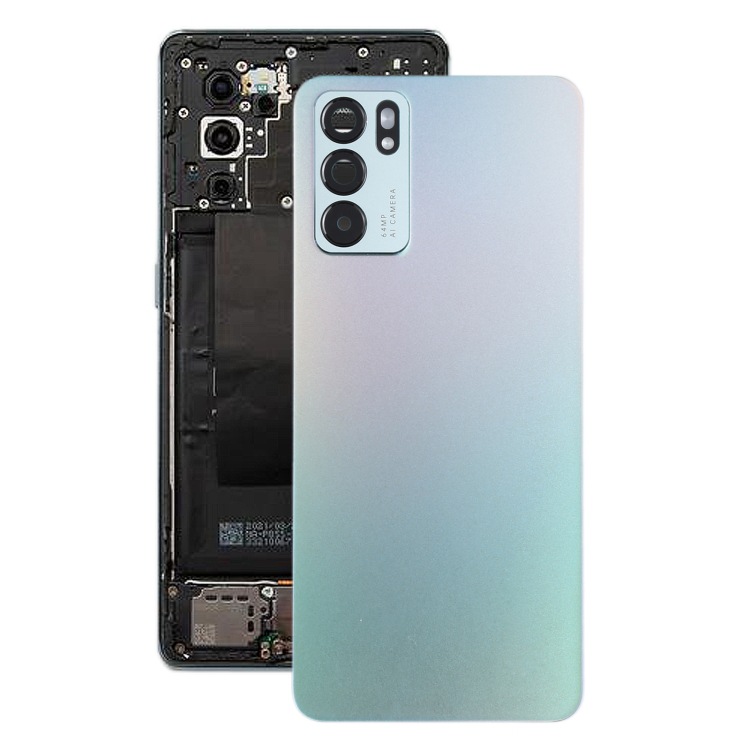 Cubierta trasera de batería original para OPPO Reno6 5G PEQM00, CPH2251
