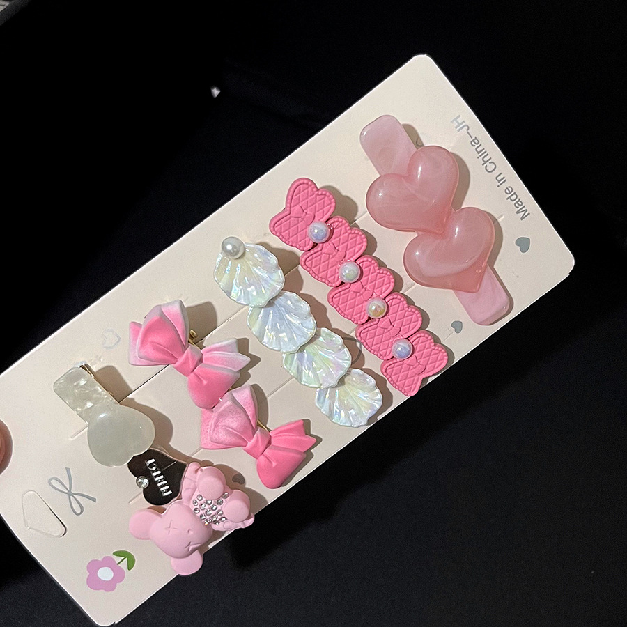 Horquilla con forma de estrella de mar, clip para el cabello con flequillo, nuevo y bonito clip para el cabello, accesorio para el cabello, clip lateral.