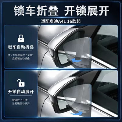 upgrade kit, including locking and – Rearview mirror/rearview mirror
