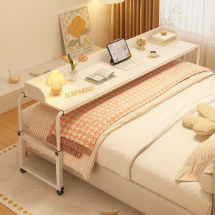 Study Movable Bedside Table, Liftable Cross-Bed Table, Bedroom Computer Table, Lazy Table, Home Bedside Table S^