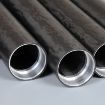 碳管亮面黑色斜纹碳纤维管材碳纤维圆管高强度3K碳纤维空心管