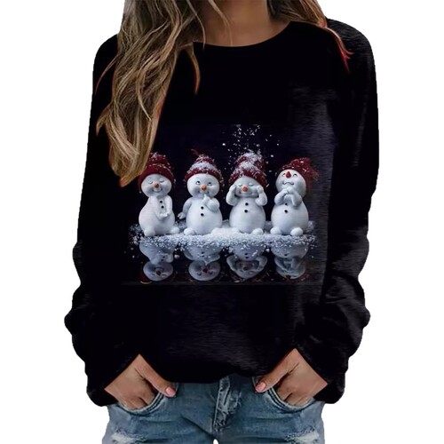 New European and American Christmas Santa Claus Christmas Tree Print – Temu Bestseller
