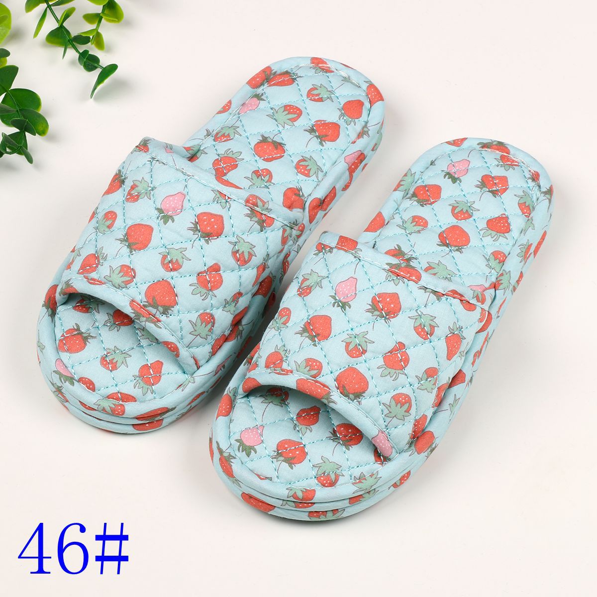 삼겹 꽃무늬 원단 여성용 46