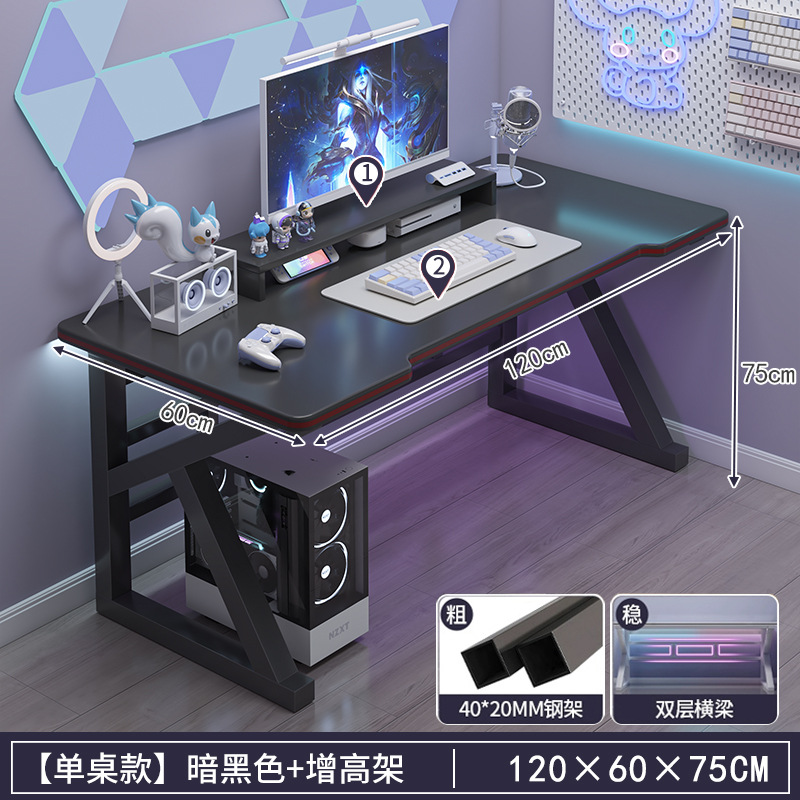 Escritorio para computadora Escritorio Escritorio para juegos domésticos Escritorio de estudio Escritorio simple Escritorio de dormitorio Escritorio de trabajo Escritorio moderno