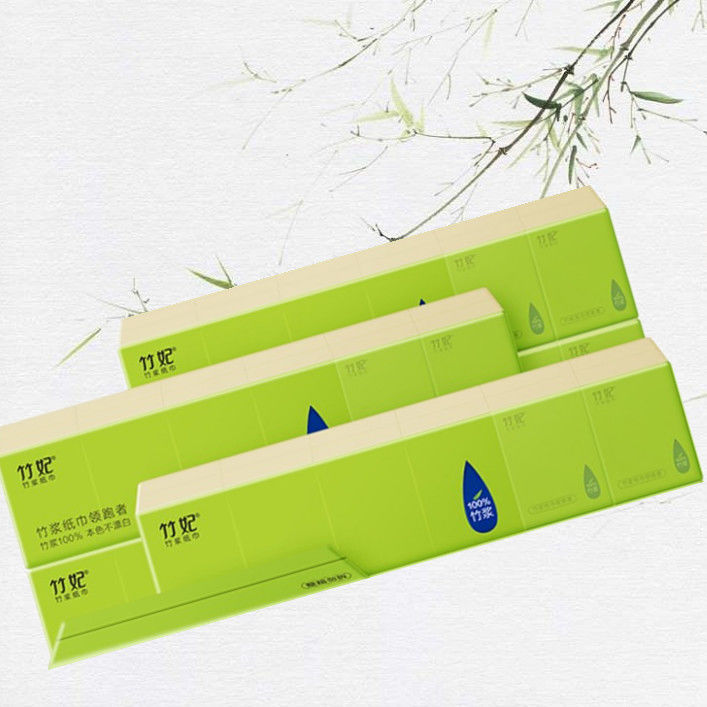 包邮3条36小包天然工坊竹纤维本色迷你手帕便携纸巾10片/包