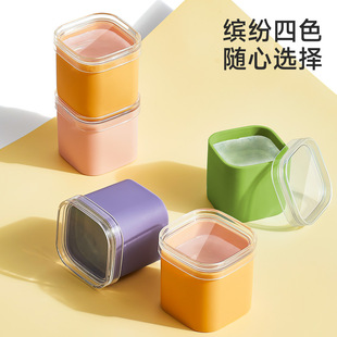 Square ice cube ice cream dual-purpose mold small ice mold jelly food supplement artifact sealed single sub-pack ice cube mold silicone