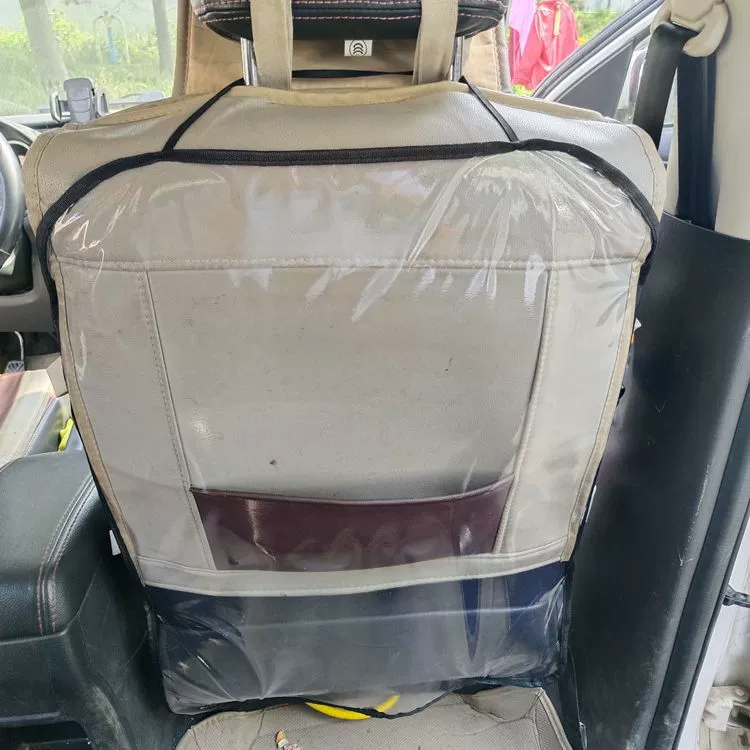 Противоударная накладка на автомобильное сиденье, противогрязная накладка на спинку стула, прозрачная защитная накладка, противоскользящая накладка на спинку автомобильного сиденья