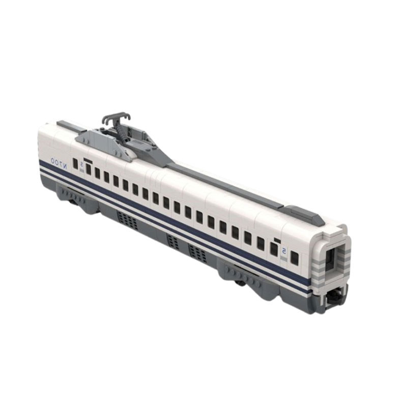 Modelo de vagón de tren con bloques de construcción_voghion.com