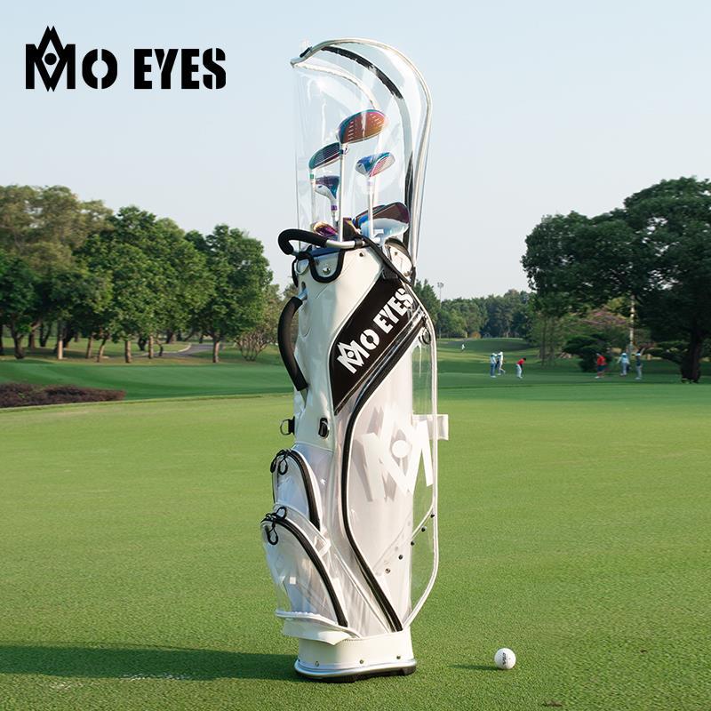 Túi đựng gậy golf trong suốt Moyes chất liệu TPU chống nước, kích thước 128x21x33 cm — M22QB04-Đen, M22QB04-màu trắng