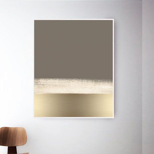 Hand-Painted Abstract Oil Painting of Dafen Village Entrance Texture Art Decorative Painting for Corridor Hallway Light Luxury Large Wall Art