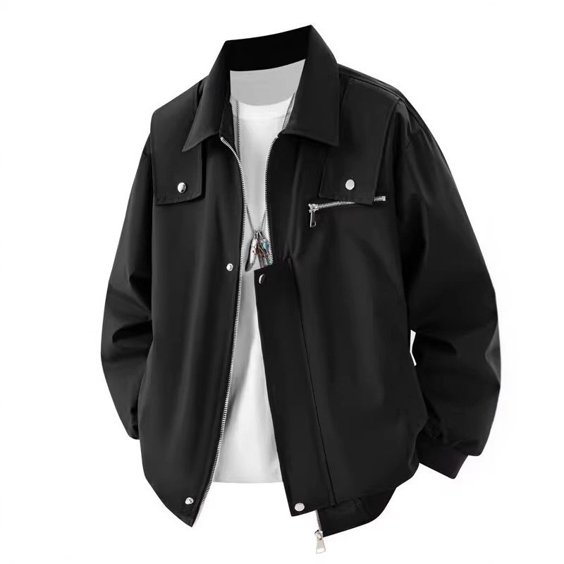 American Retro Trendy Brand Pilot Jacket Men's Spring and Autumn Loose Casual Versatile Couple Baseball Jacket Top