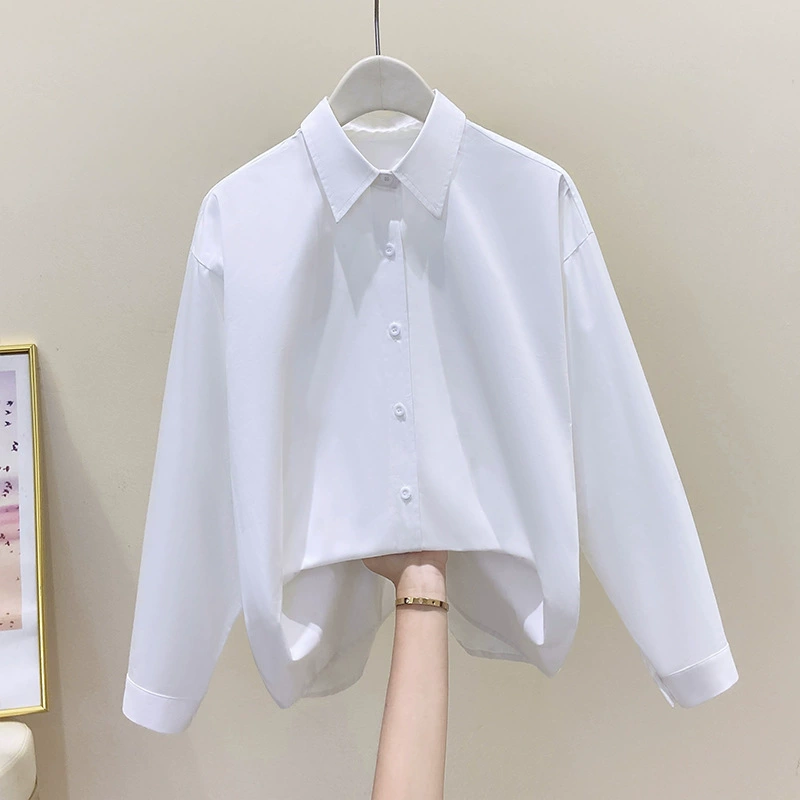 Spring design shirt, plus size, Korean style