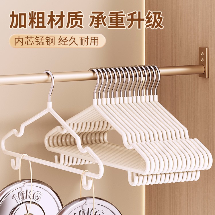 衣架加厚加粗宿舍用学生晾衣服撑子家用挂衣无痕防滑2026新款衣挂