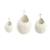 Bird's Nest Water Drops Bird's Nest Handmade Cotton Cotton Strond Model Hook Weaving Fruit Net Pocket Storage Storage Mainly