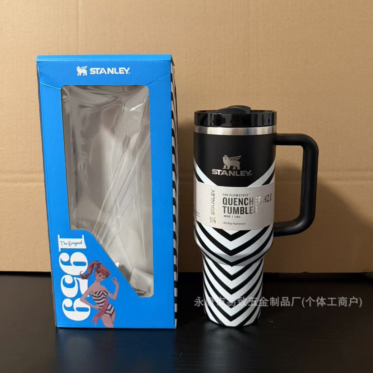 Vaso térmico Stanley Barbie 40 oz de acero inoxidable image 12