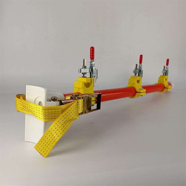 旁路引下线电缆支架10kv临时三项绝缘横担电力电缆支撑杆架1.5m