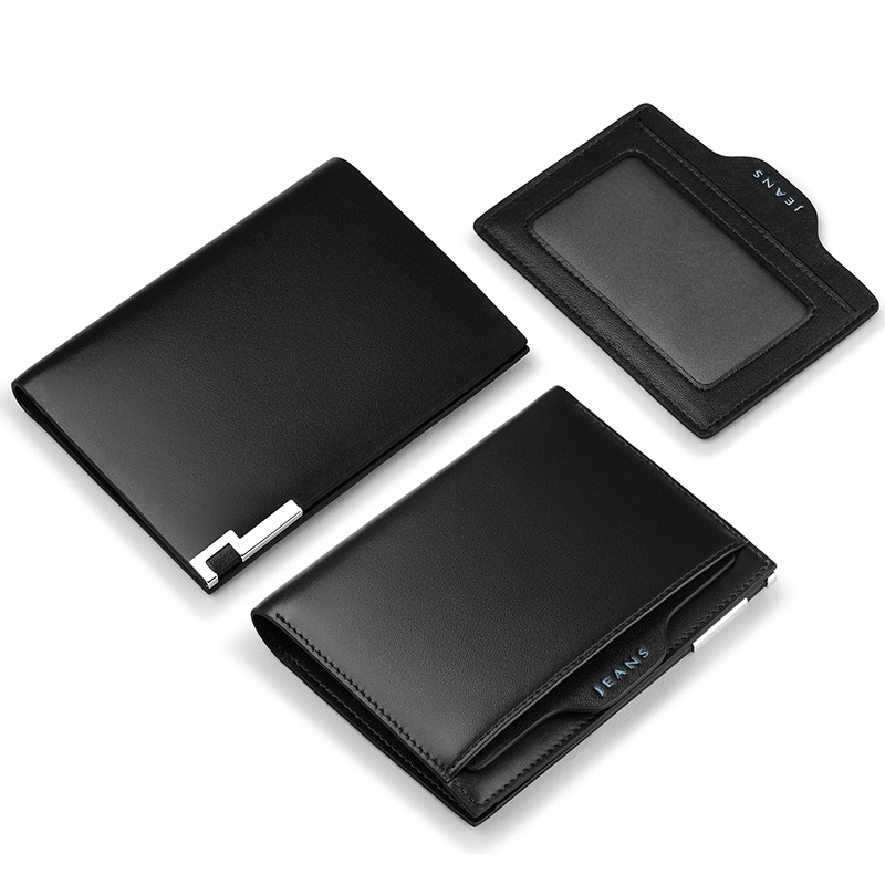 英皇保羅錢包男真皮錢包多卡位卡包男款時尚牛皮錢包男士錢包批發