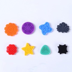 跨境新款儿童感官解压玩具 Sensory toys 柔软硅胶减压石玩具