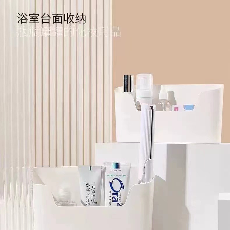 Caja de almacenamiento colgada en la pared Caja de almacenamiento sin agujeros Caja de almacenamiento de cocina Caja de almacenamiento de baño Rack de almacenamiento de pared lateral del armario