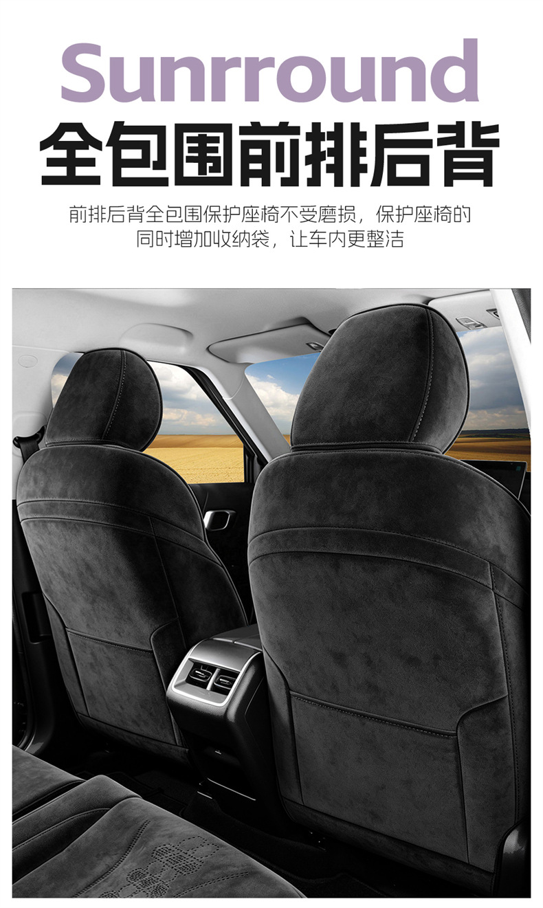 2027 Beijing Off-Road BJ30 1.5T Special Car Seat Cushion, All-Season Ramus Breathable Seat Cover
