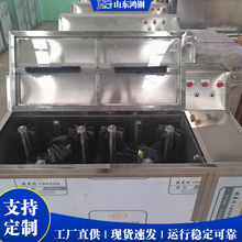 旋转式毛刷刷桶机厂家 拔盖洗桶一体机 纯净水制造厂水桶清理机