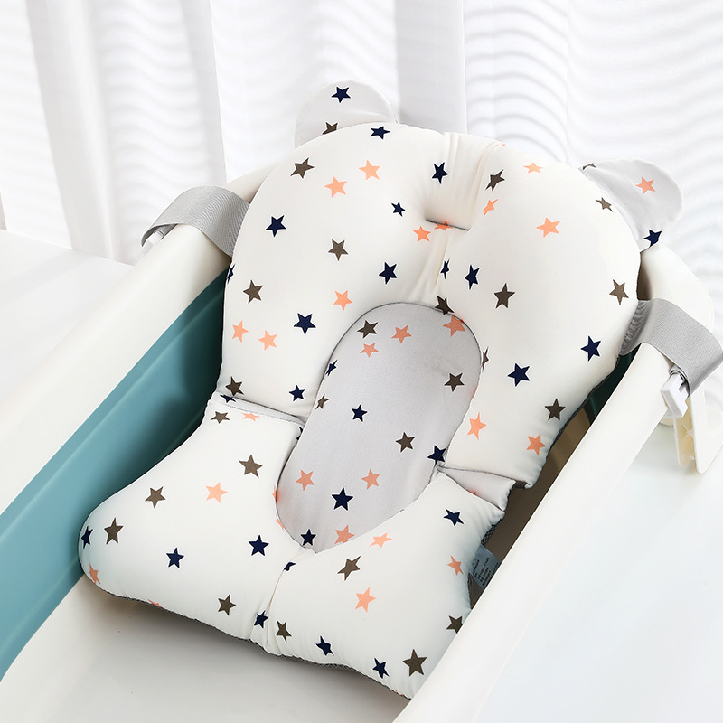 Suministro Directo de fábrica estera de baño del bebé bañera de bolsillo neto recién nacido baño estante estera de suspensión