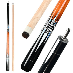 Mid-To-Classy American Large-Head Billiard Cue 1/ 0.1kg Section Billiard Cue Chinese Nine-Ball Maple Cue 12.5mm