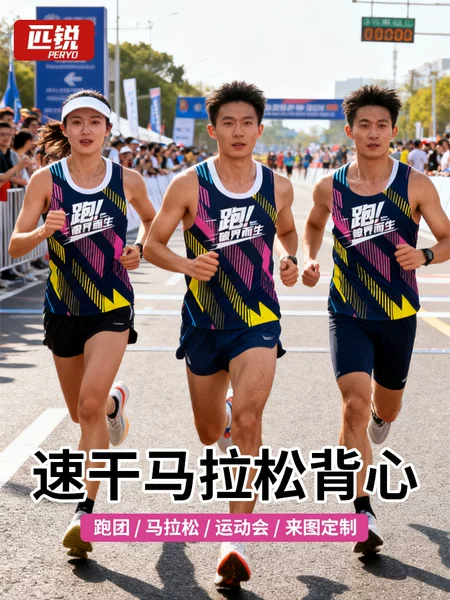 Marathon Quick-Drying Running Sports Vest Customized Professional Track and Field Running Sports Seamless Sleeveless Vest Running Clothing