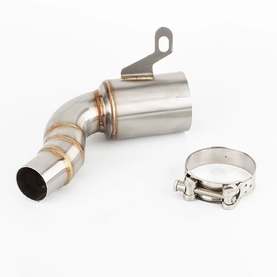 steel middle section adapter, Motorcycle exhaust pipe