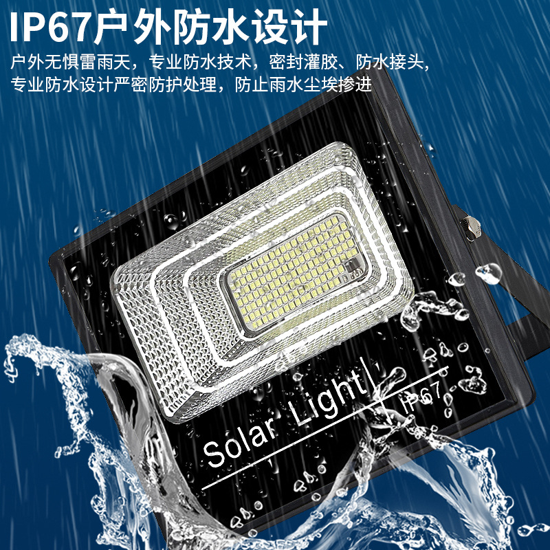 Nuevo solar al aire libre jardín lámpara hogar al aire libre impermeable rural patio interior iluminación inducción LED lámpara de calle